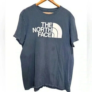 The North Face Men’s Navy White Short Sleeve Size Large